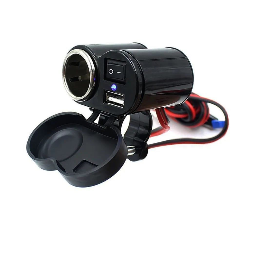 CARGADOR USB CIGARRERA PARA MOTO